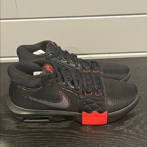 Nike LeBron Witness 8 Men's Black/White and Red Men Size 11